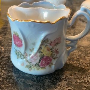 Mustache cup porcelain Brandenburg